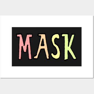 Mask mask Posters and Art